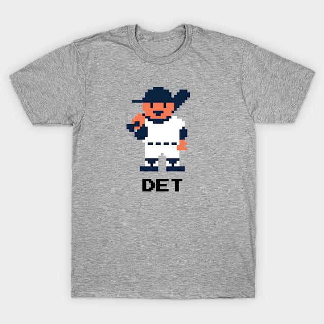 RBI Baseball - Detroit T-Shirt by The Pixel League